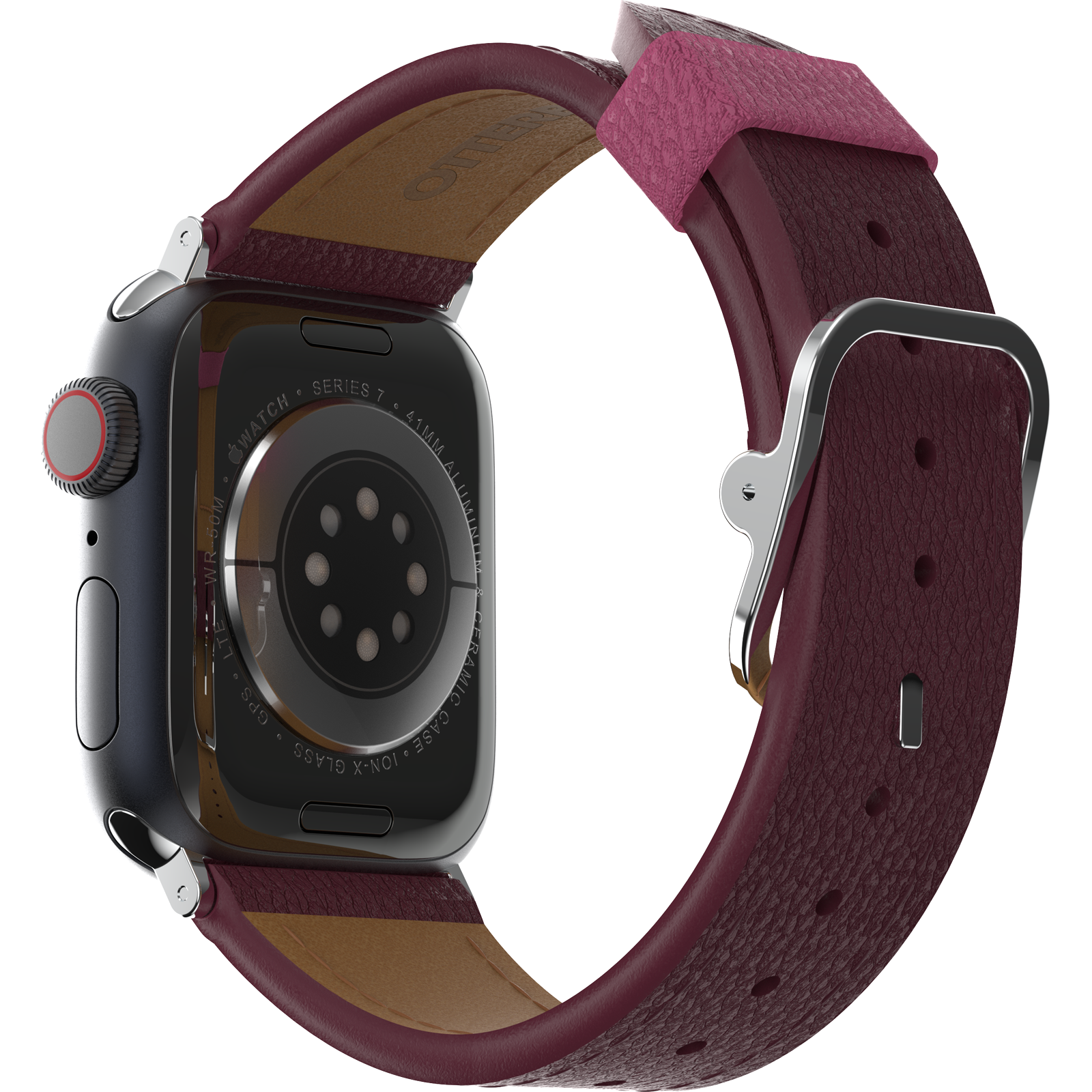 Apple Watch 40/41/42mm / Apple Watch 44/45/46mm Symmetry Series Cactus Leather Band - Image 6895