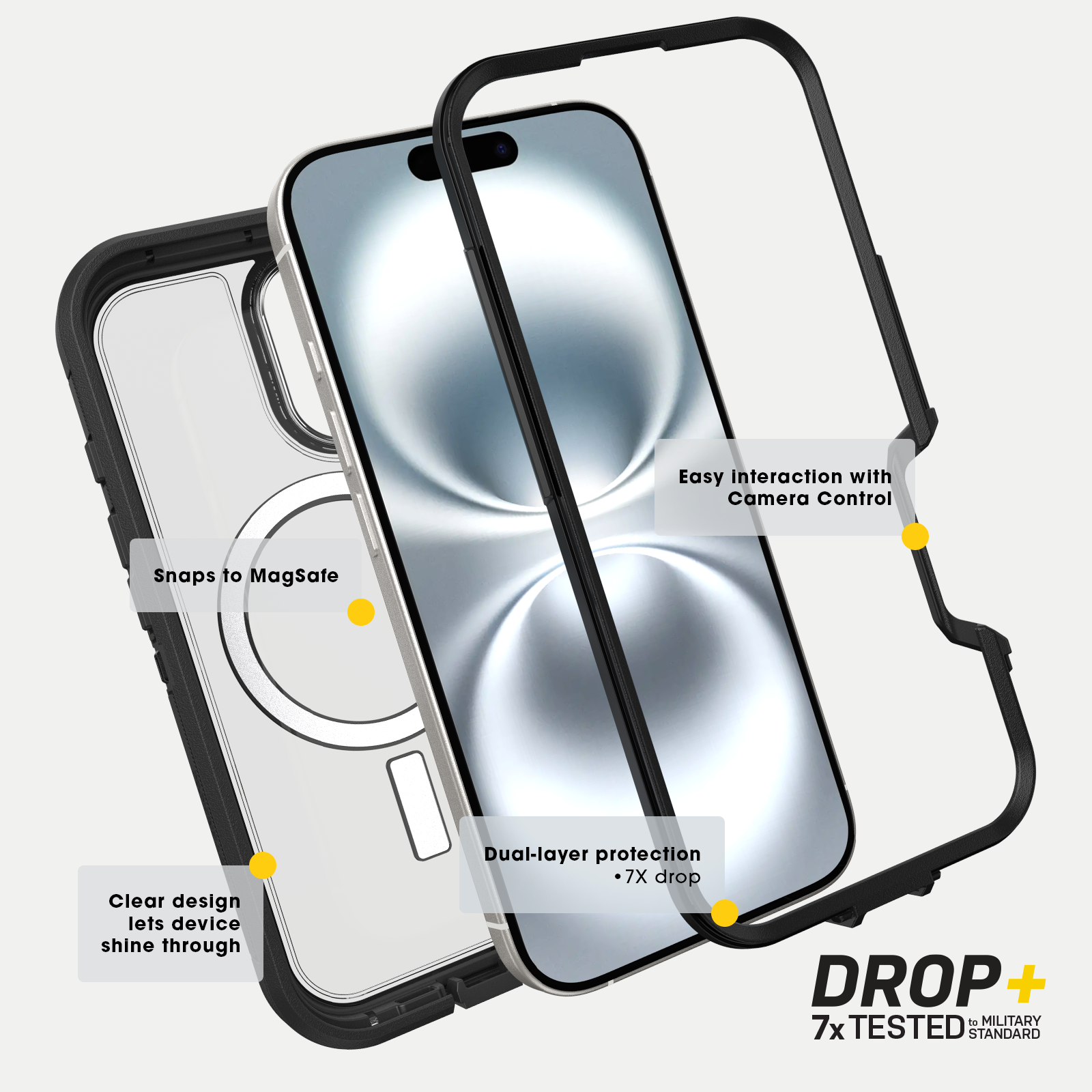 iPhone 16 Pro Max Defender Series Pro XT Case with MagSafe - Image 23316