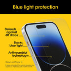 iPhone 15 Pro Premium Pro Glass Blue Light Screen Protector - Image 1138