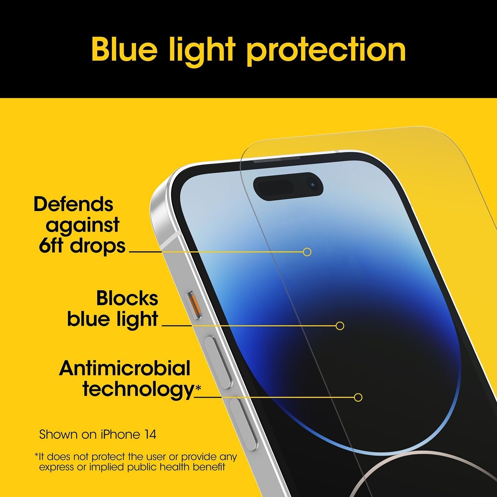 iPhone 15 Pro Premium Pro Glass Blue Light Screen Protector - Image 1138