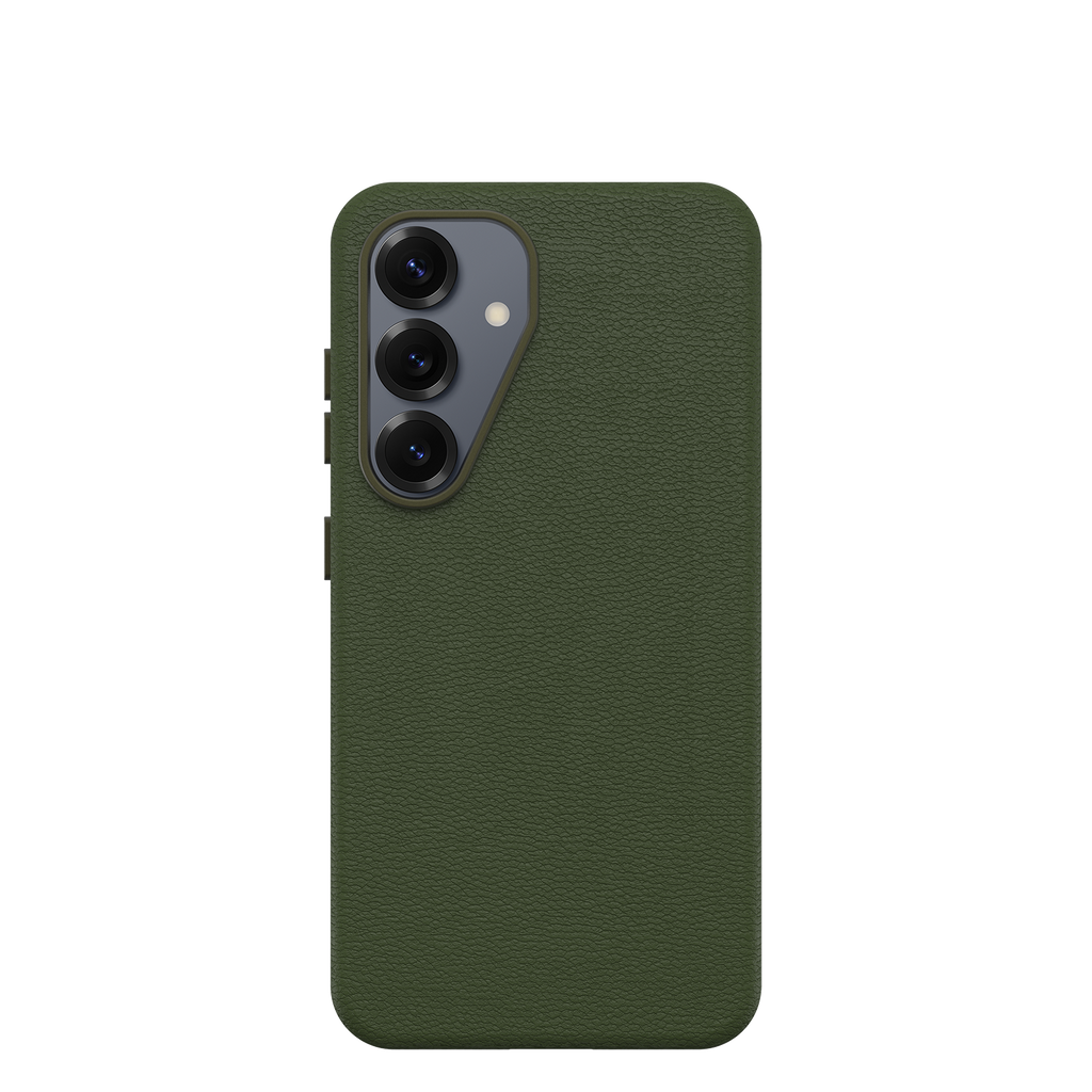 Galaxy S25 Symmetry Series Cactus Leather Case - Image 29472