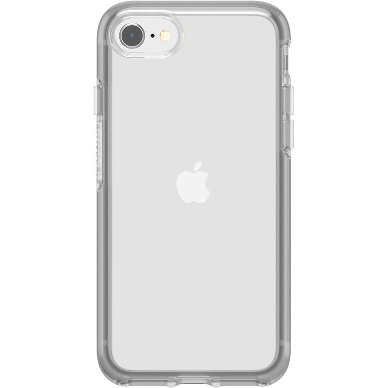 Transparent iPhone SE 3 / SE 2 / 8 / 7 Case with Coloured Frame