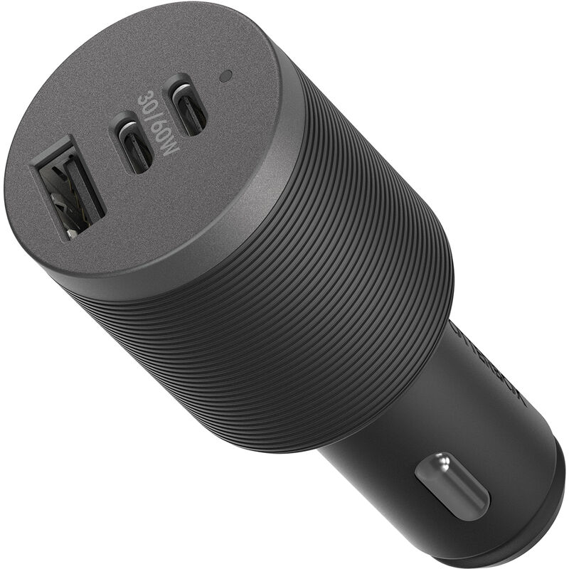 OtterBox Premium Pro Fast Charge USB-C Car Charger - 72W Nightshade