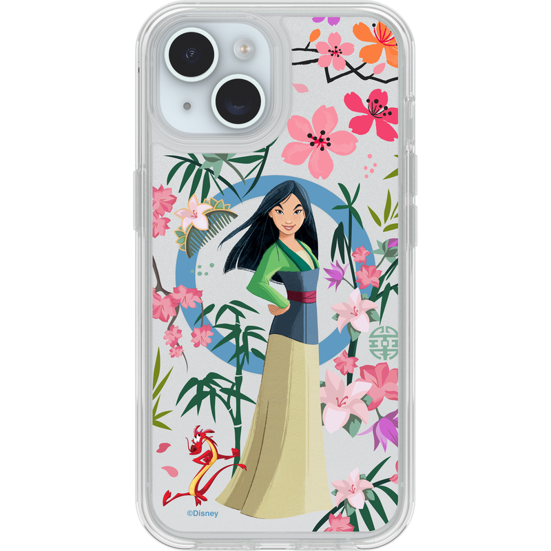 product image 1 - iPhone 15, iPhone 14, and iPhone 13 Case Symmetry Series Clear for MagSafe Disney Princess