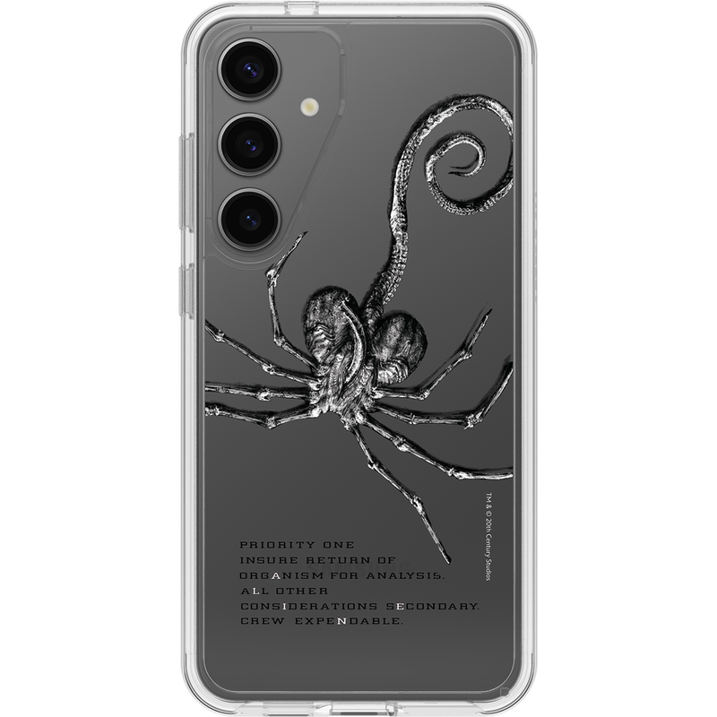 product image 1 - Galaxy S24+ Case Symmetry Series Clear Alien