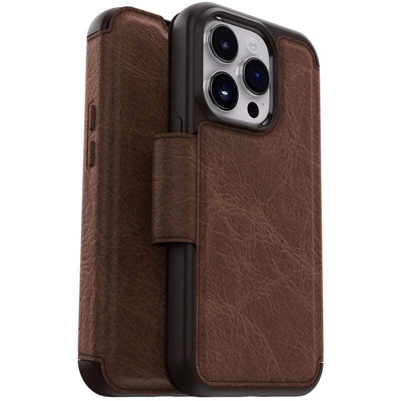 Book style leather cases for iPhone 14 Pro Max