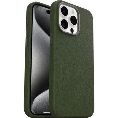 iPhone 15 Pro Max Symmetry Series Cactus Leather Case