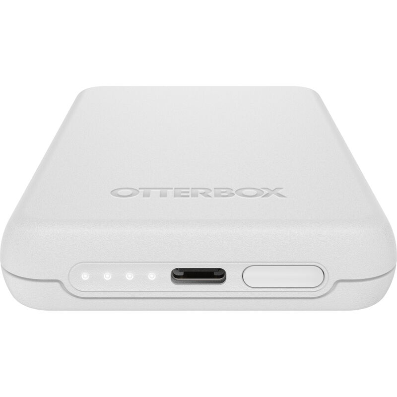 OtterBox - 5K mAh Wireless Power Bank for MagSafe - White