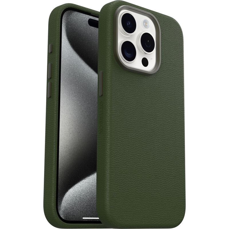 product image 1 - iPhone 15 Pro Case Symmetry Series Cactus Leather