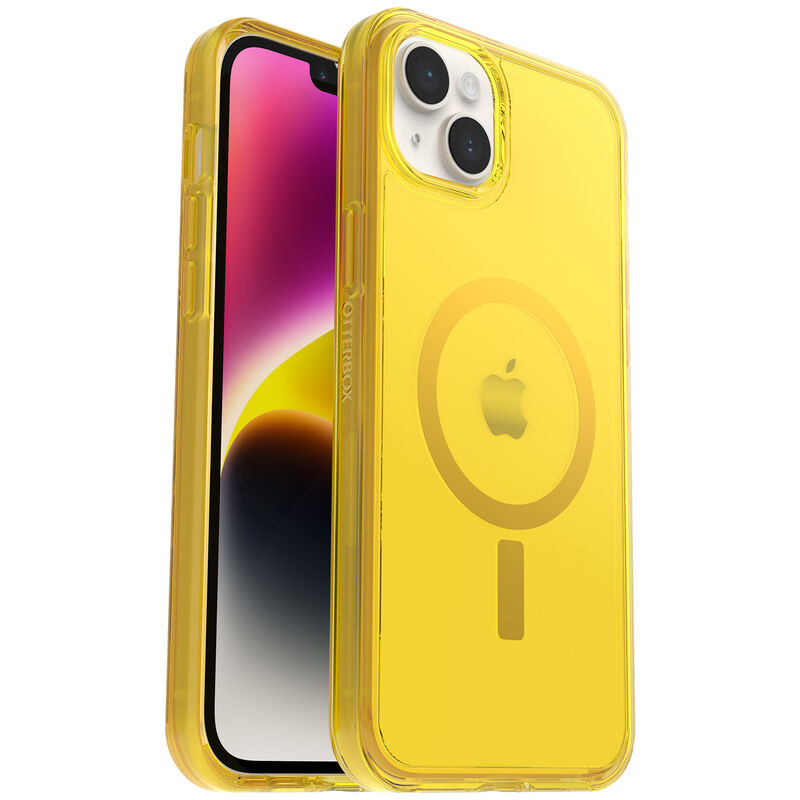 Protector Templado Camara Circulo Amarillo Iphone 14/14 Plus