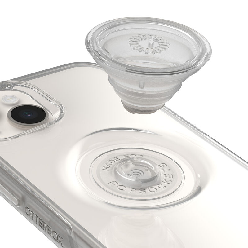 iPhone Otter 14 + | Pop PopSockets Clear AM Case