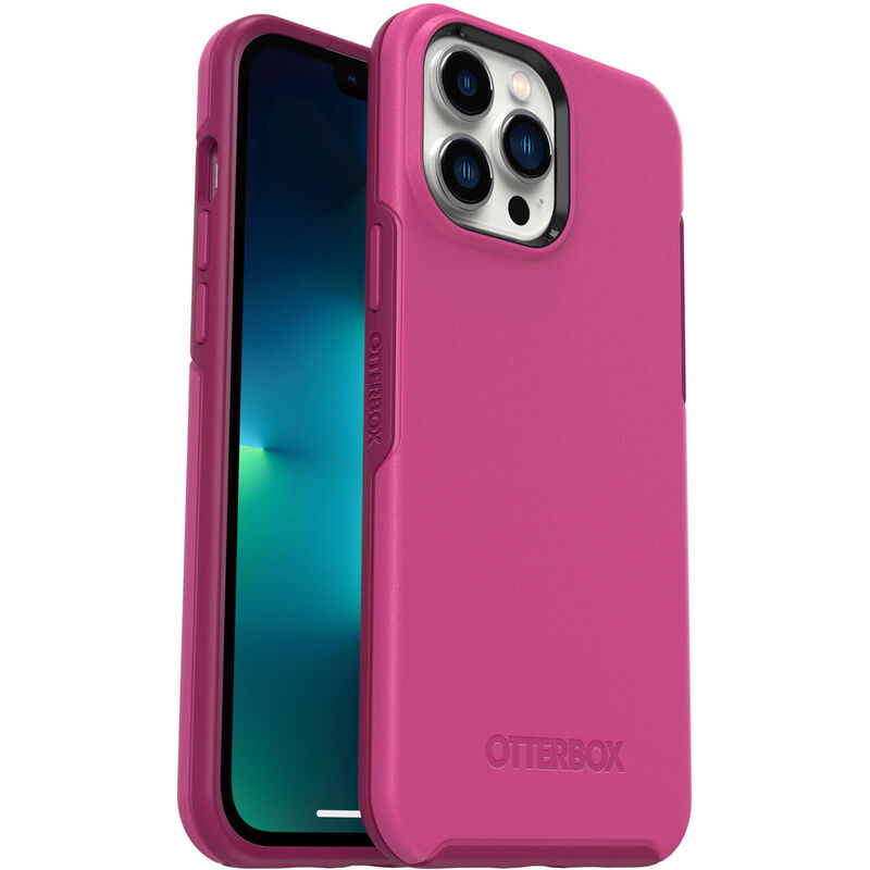 STUDIO BACK CASE FOR IPHONE 13 PRO MAX (GREEN/PINK)