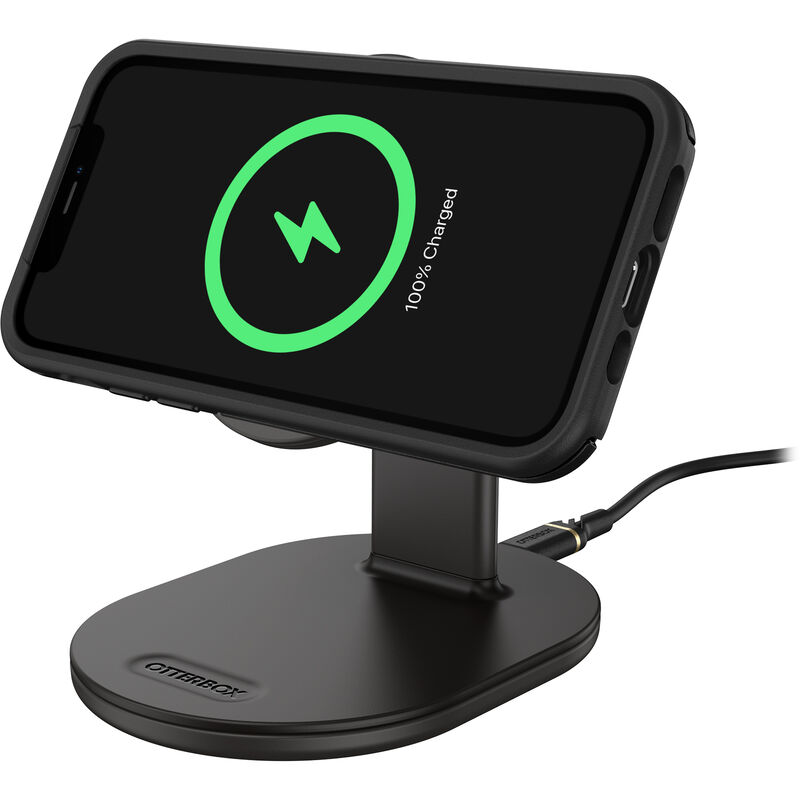 Black Wireless Charging Stand  OtterBox 7.5W Power Accessory