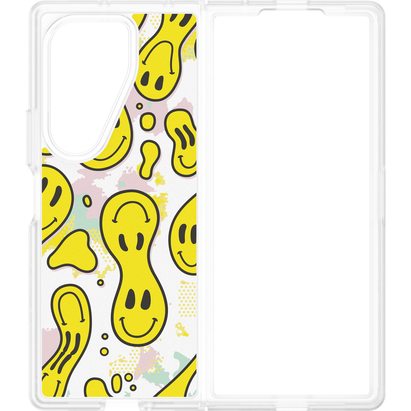 product image 1 - Galaxy Z Fold6 Case Thin Flex Series Smiley Drip