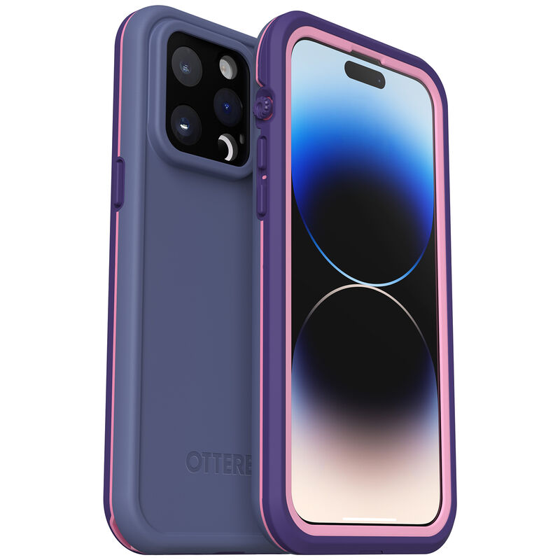 Purple Waterproof iPhone 14 Pro Max Cover