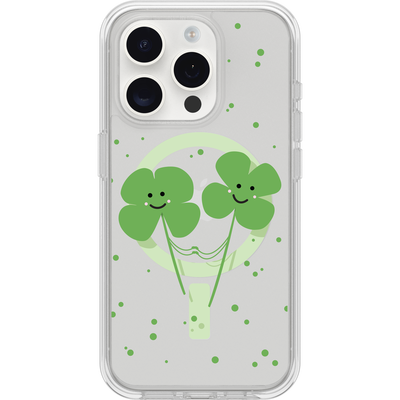 iPhone 15 Pro Symmetry Series Clear for MagSafe Clovers Case