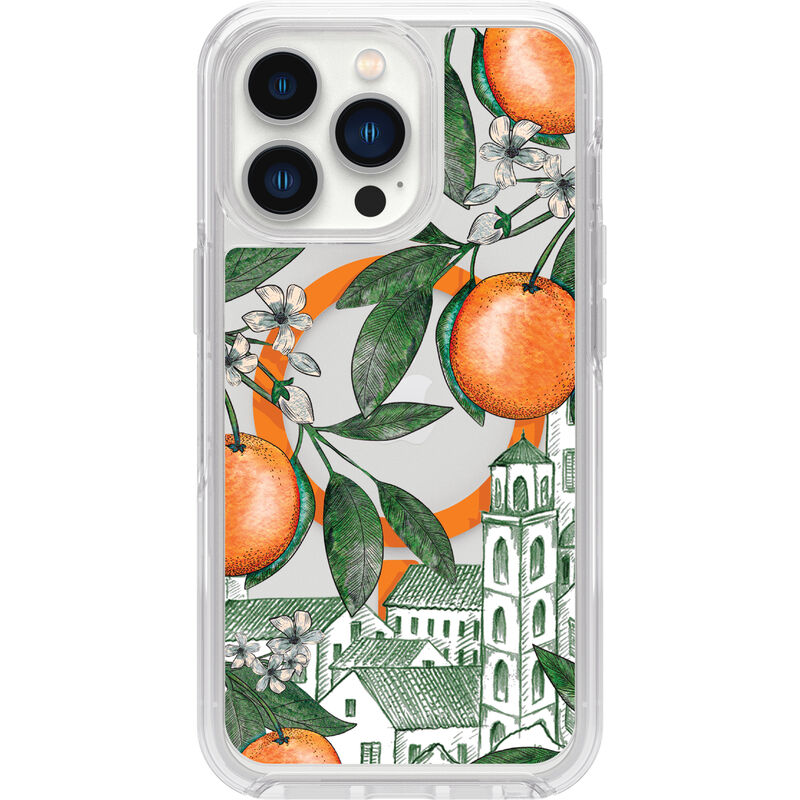 product image 1 - iPhone 13 Pro Case Symmetry Series Clear for MagSafe Vintage Vacation