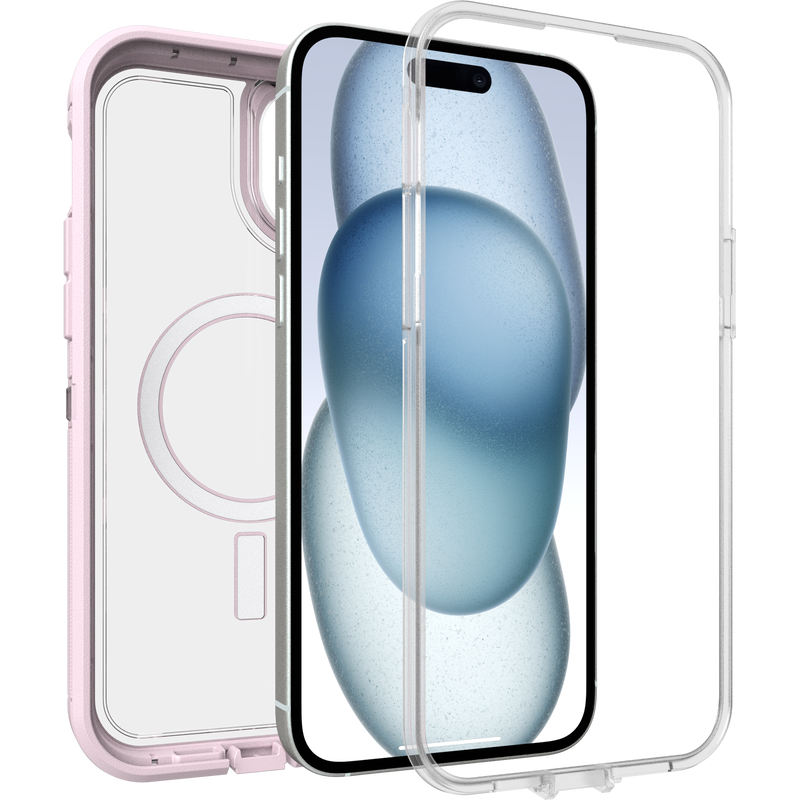 product image 3 - iPhone 15 Plus and iPhone 14 Plus Case Defender Series XT Clear for MagSafe