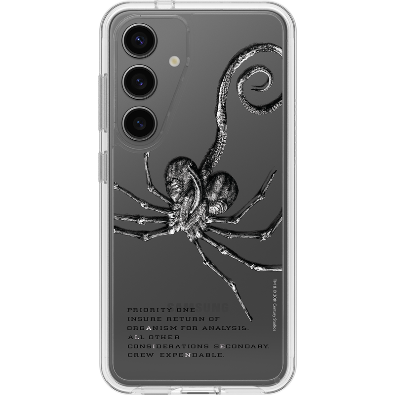 product image 1 - Galaxy S24 Case Symmetry Series Clear Alien