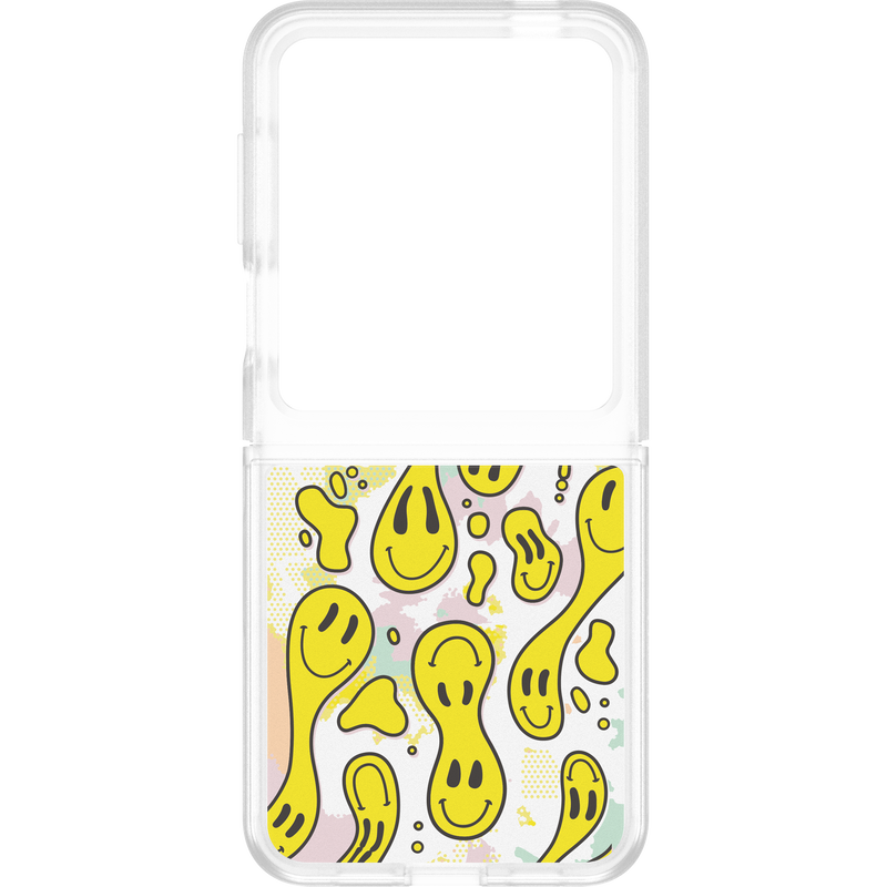 product image 1 - Galaxy Z Flip6 Case Thin Flex Series Smiley Drip