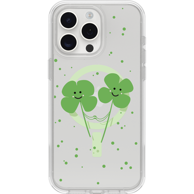 iPhone 15 Pro Max Symmetry Series Clear for MagSafe Clovers Case