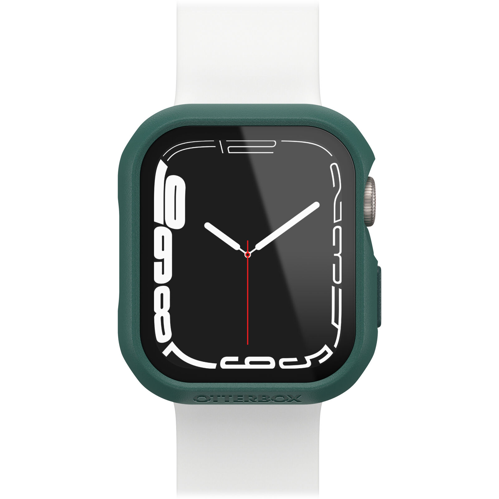 Green Apple Watch Series 8/7 41mm Case With Screen Protector