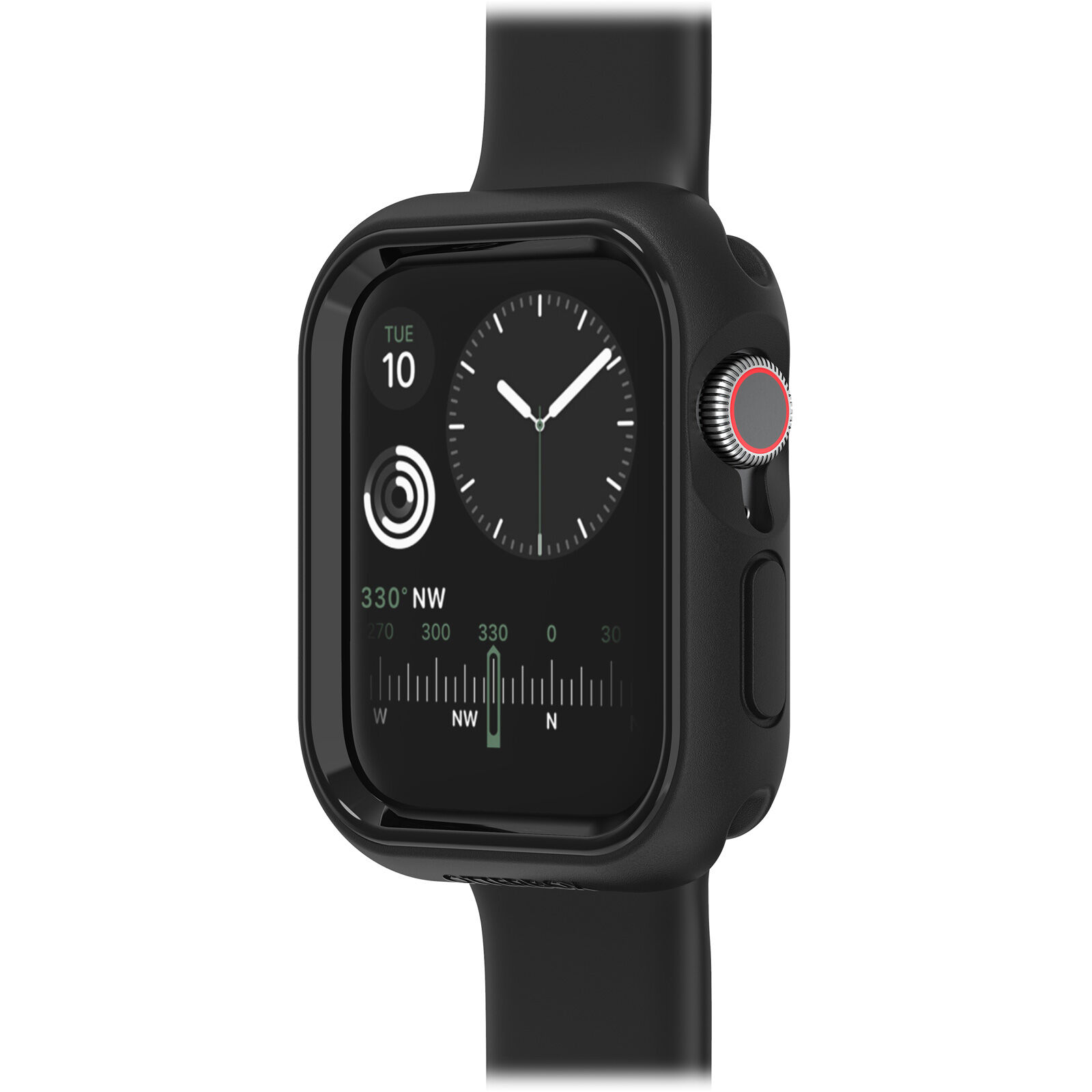 Black Protective Apple Watch 6 44Mm Case | OtterBox Exo Edge