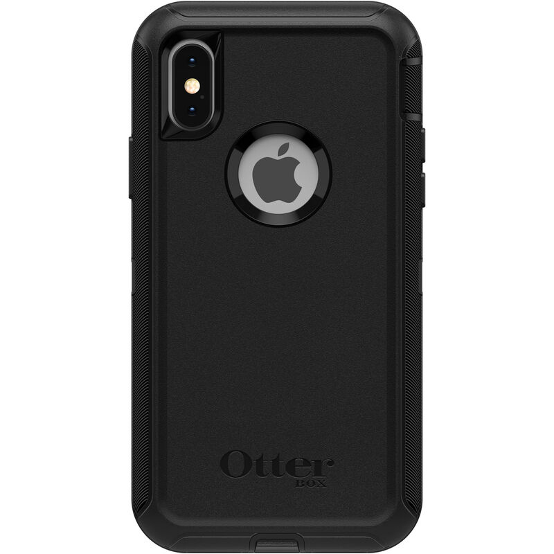 prinses bloem krekel Black Rugged iPhone X/Xs Case | OtterBox Defender Series