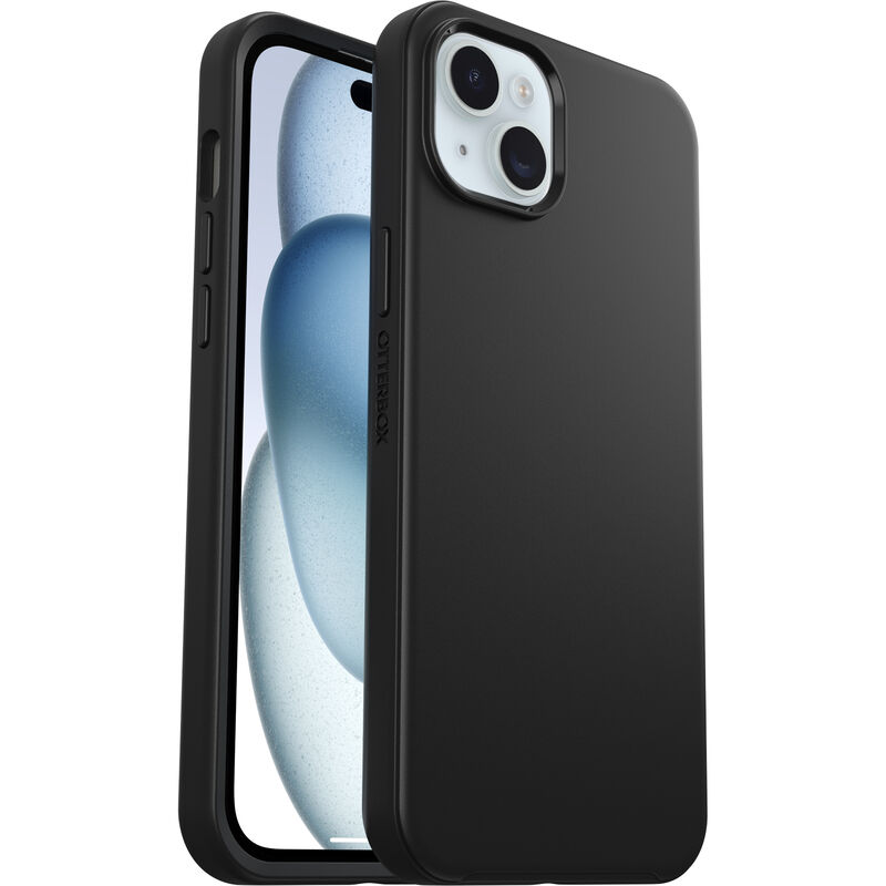 OtterBox iPhone 15 Plus Symmetry Series with MagSafe Black Case