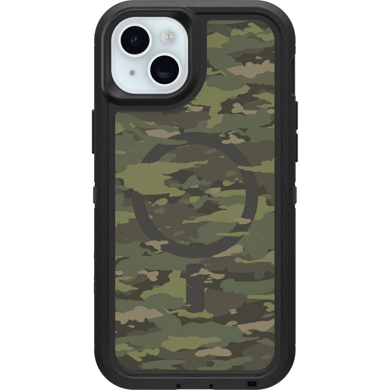 Camo MagSafe iPhone 15 Plus Case | Defender Series XT Clear