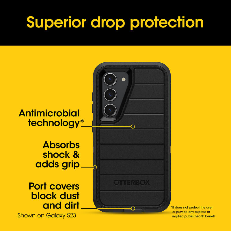 OtterBox Galaxy S24 Ultra Defender Series Pro Case Baby Blue Jeans