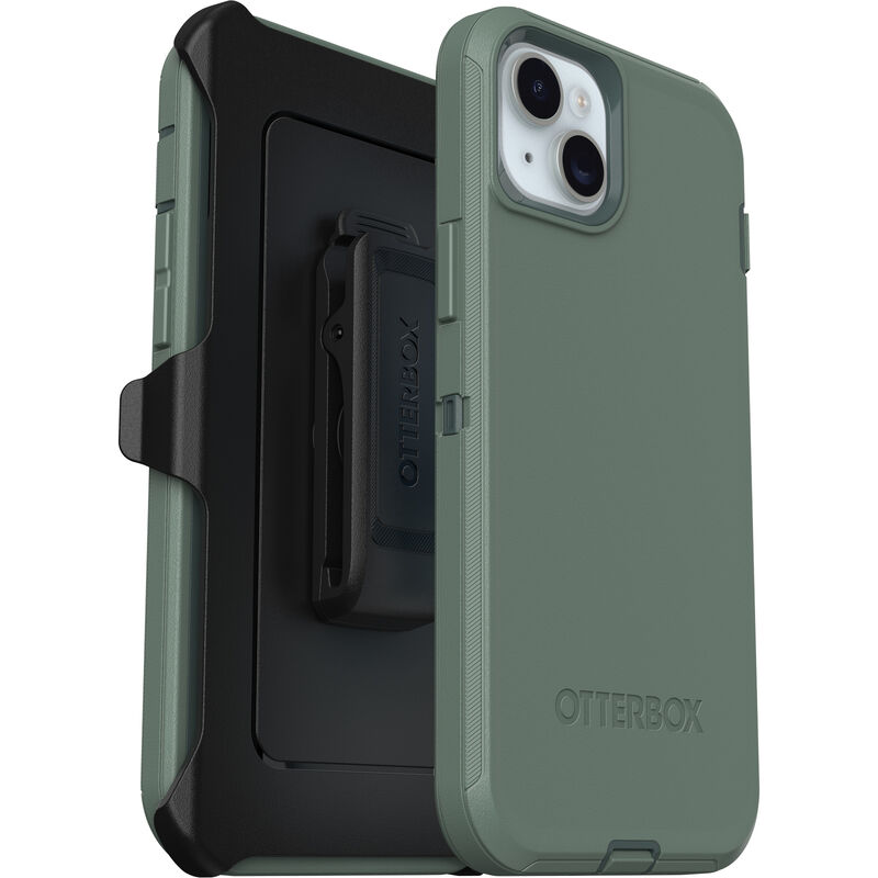 Green Durable iPhone 15 Plus Case