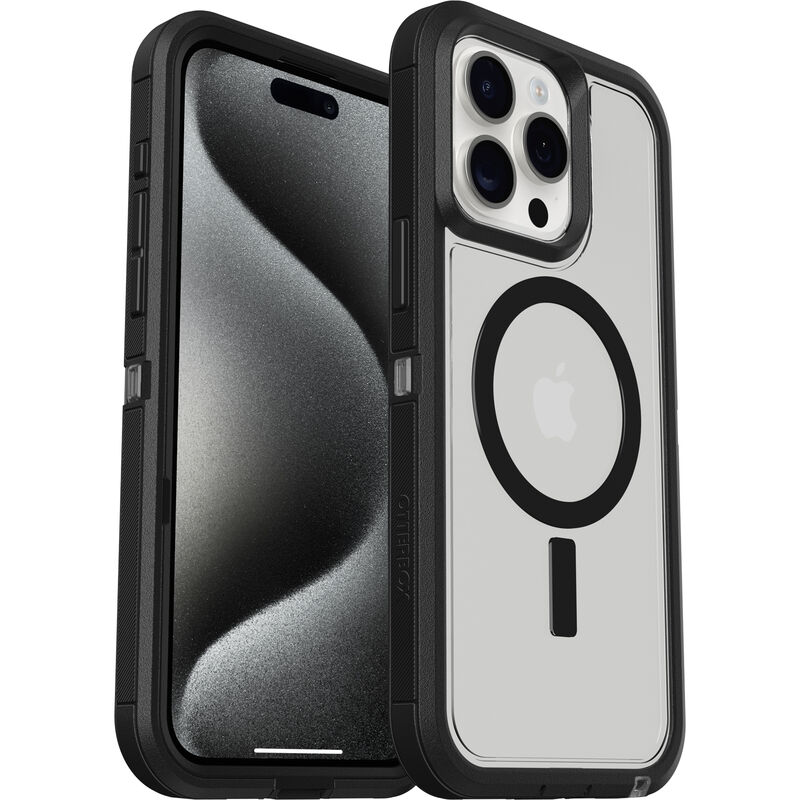 OtterBox Defender Pro XT MagSafe Case for Apple iPhone 15 Pro Max in Black