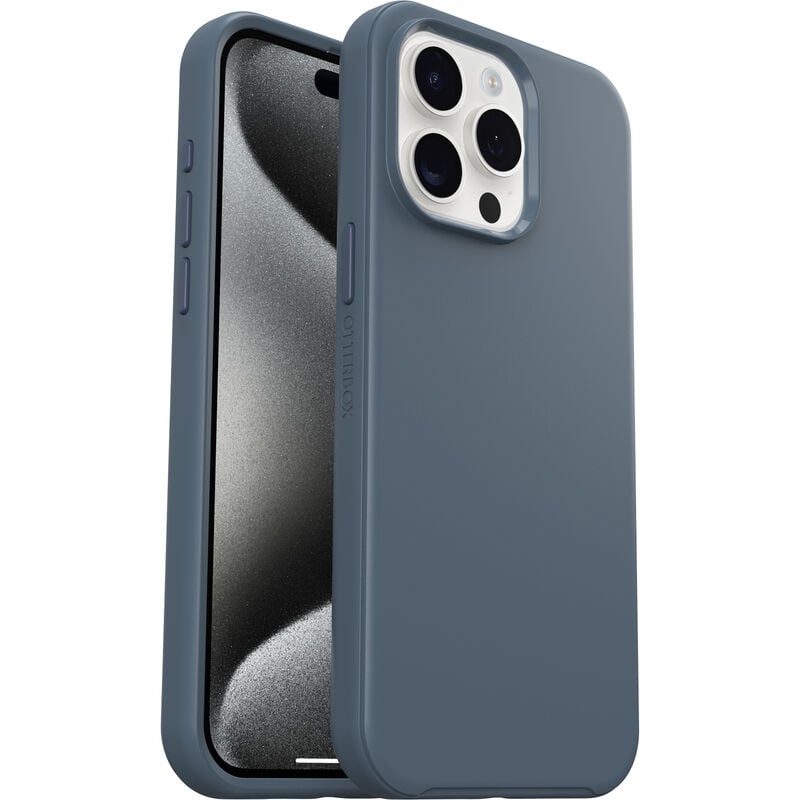OtterBox Lumen Series Case with MagSafe for iPhone 15 Pro Max - Blue