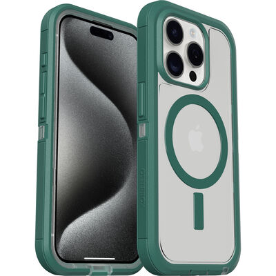 FlexQuartz - Apple iPhone 15 Pro Case MagSafe® Compatible - Green