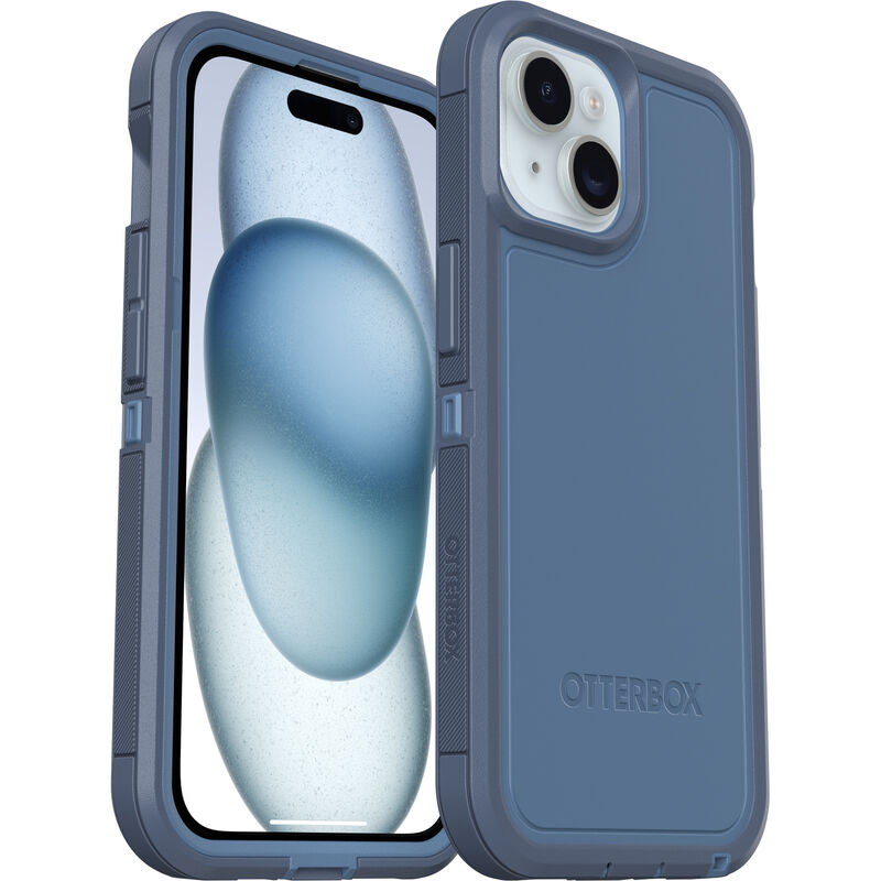 OtterBox Defender Series Pro Case for Apple iPhone 15 Plus and iPhone 14  Plus - Baby Blue Jeans 