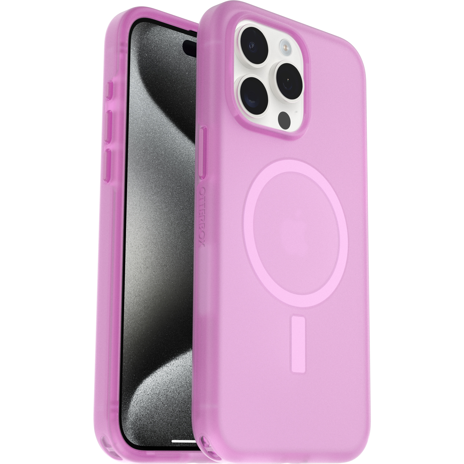 iPhone 15 Pro Silicone Case with MagSafe - Light Pink - Apple (CA)