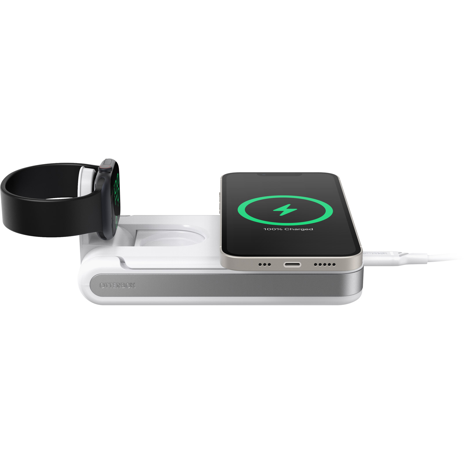 2-in-1 Wireless Charger Stand with Official MagSafe Charging 15W (Certified  Refurbished)