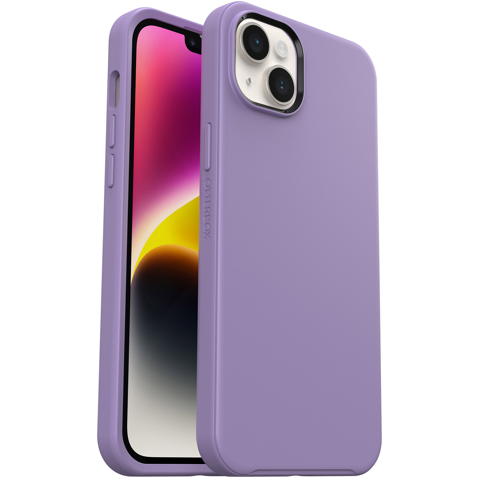 Eco Friendly iPhone 14 Plus Case Purple Designer iPhone 14 Max Case