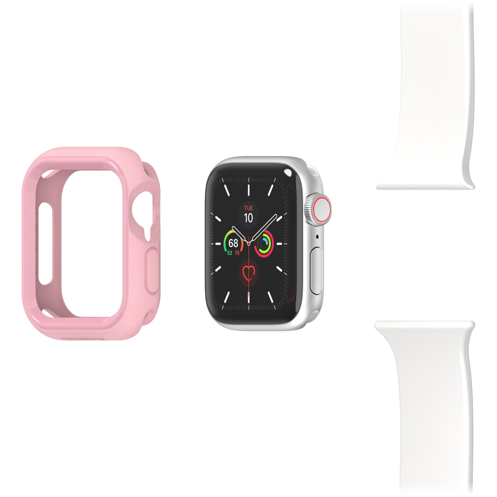 Light Pink Protective Apple Watch Series 6 40mm Case
