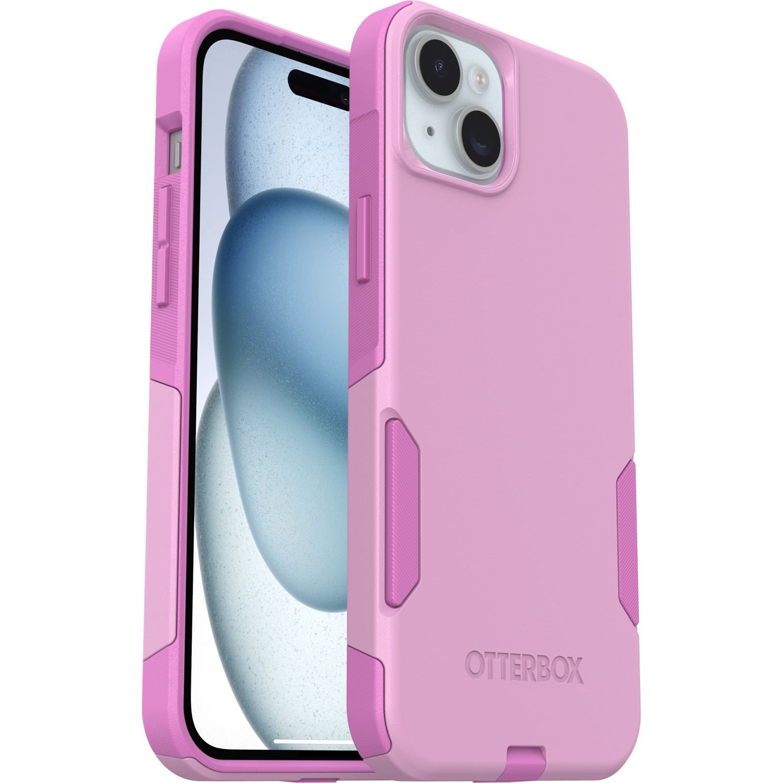 Pink Slim iPhone 15 Plus Case | OtterBox Commuter Series