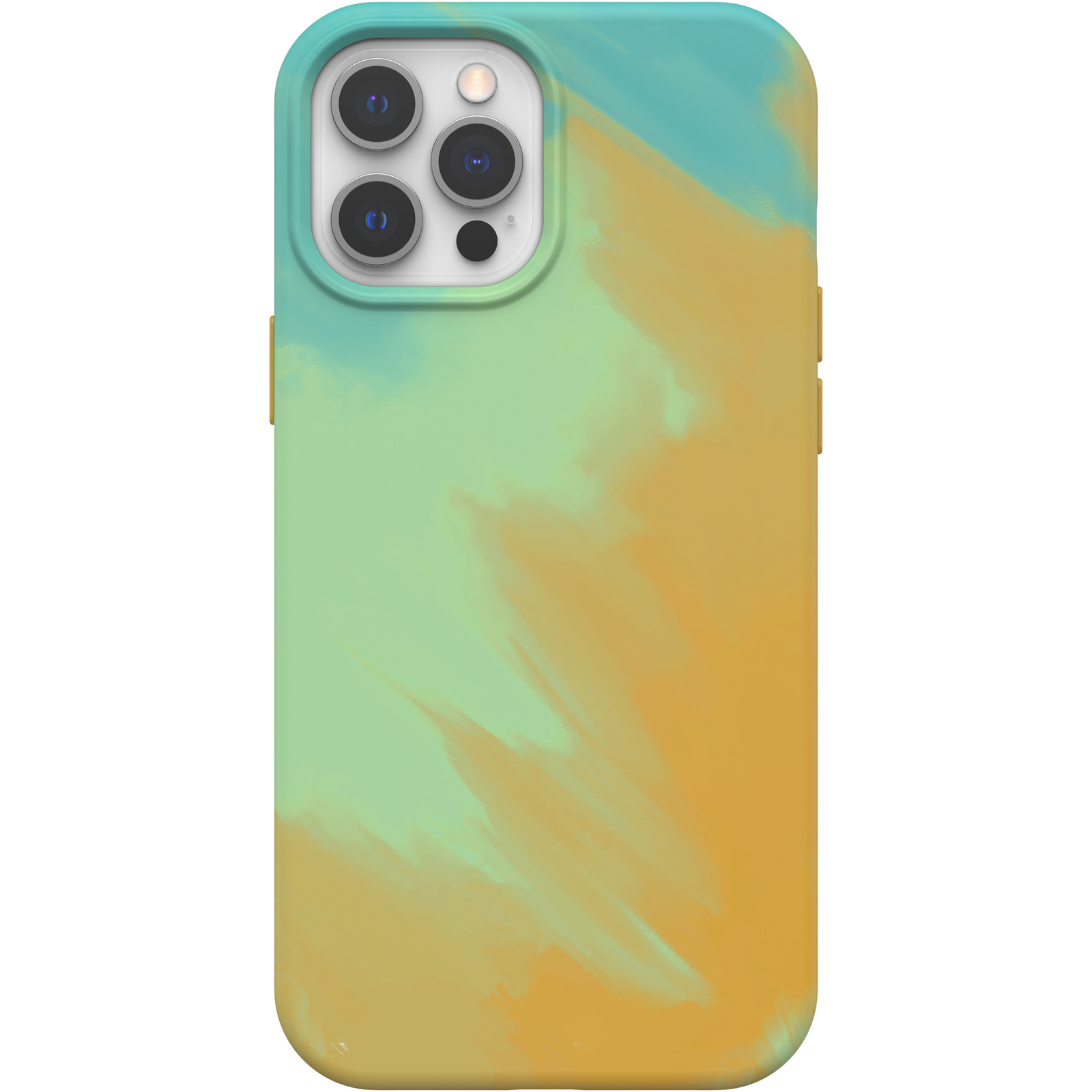 Cool iPhone 12 Pro Max Case with Luminous Colors and a Sculpted Pattern ...