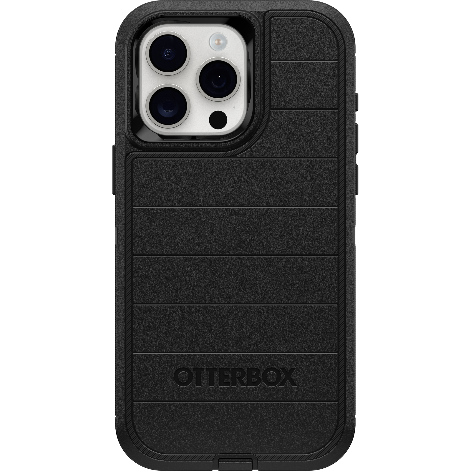 Black Rugged iPhone 15 Pro Max Case | OtterBox Defender Series Pro