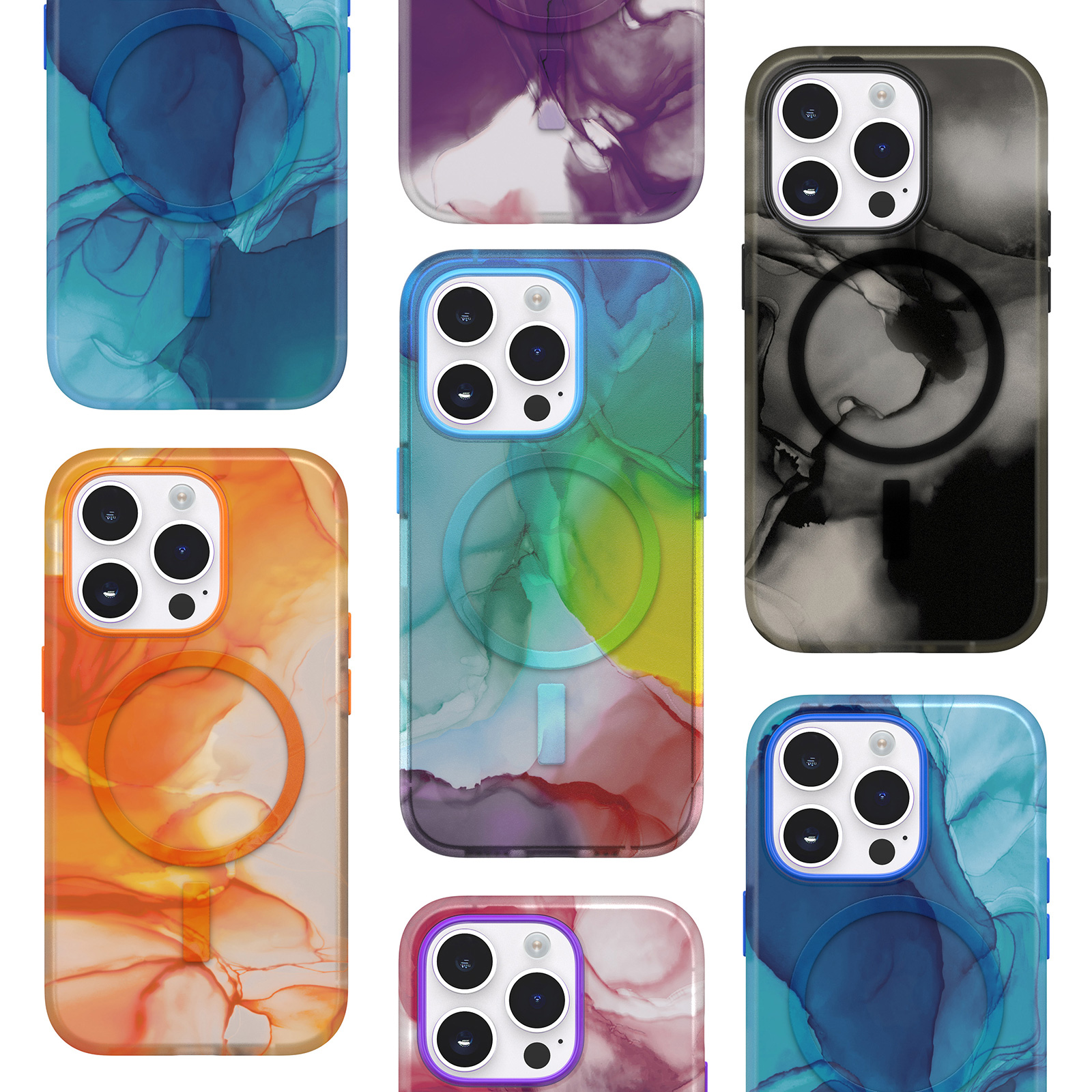 Funda Figura Series de OtterBox con MagSafe para el iPhone 15 Pro