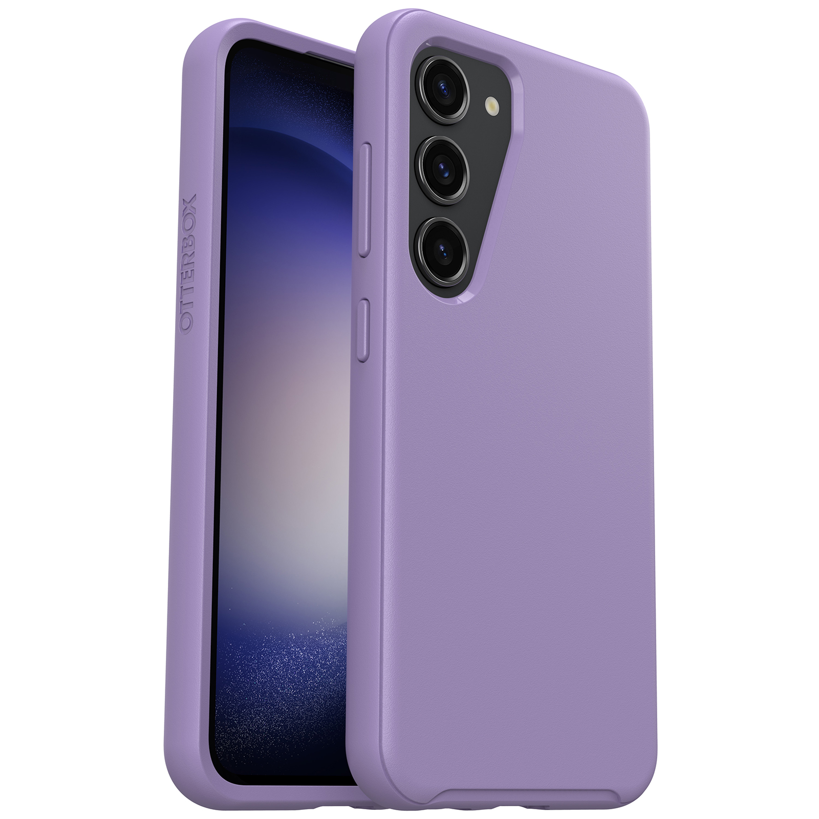 OtterBox React Purplexing Clear and Purple Case - For Samsung