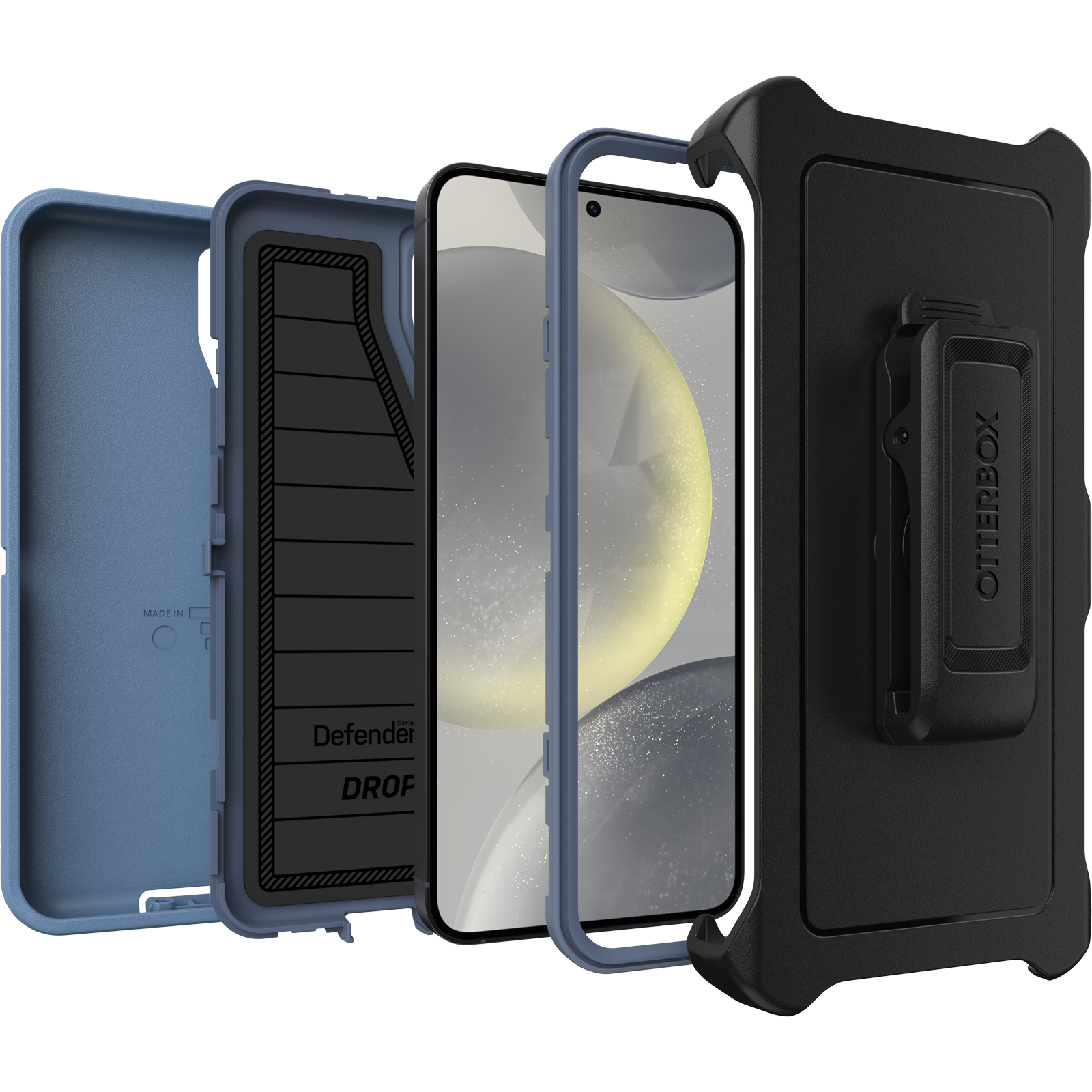 Blue Rugged Galaxy S24+ Case | OtterBox Defender Series Pro