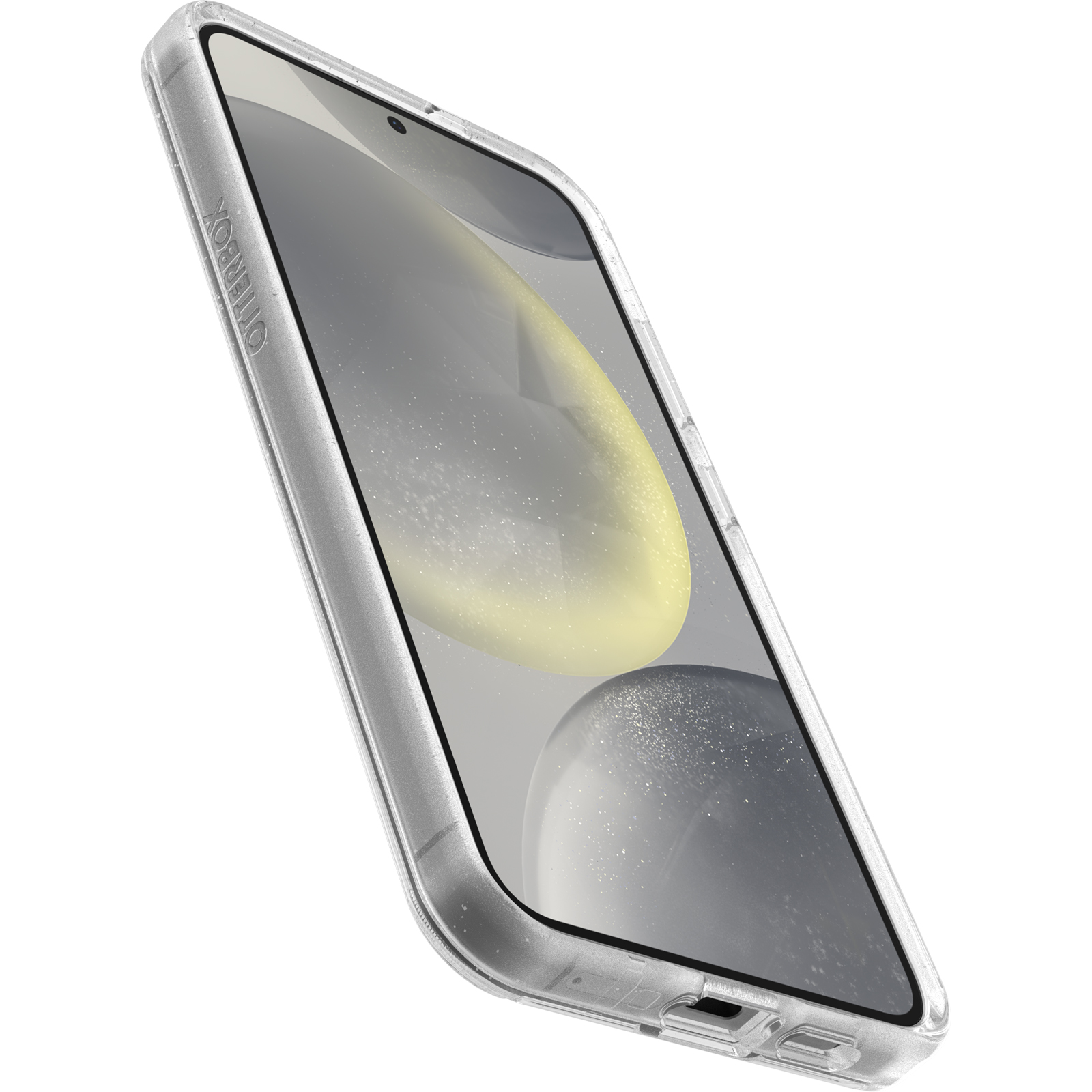 Clear Silver Trendy Galaxy S24+ Case