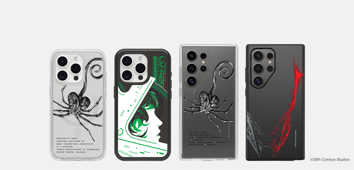 Alien iPhone cases and Alien Samsung Galaxy cases