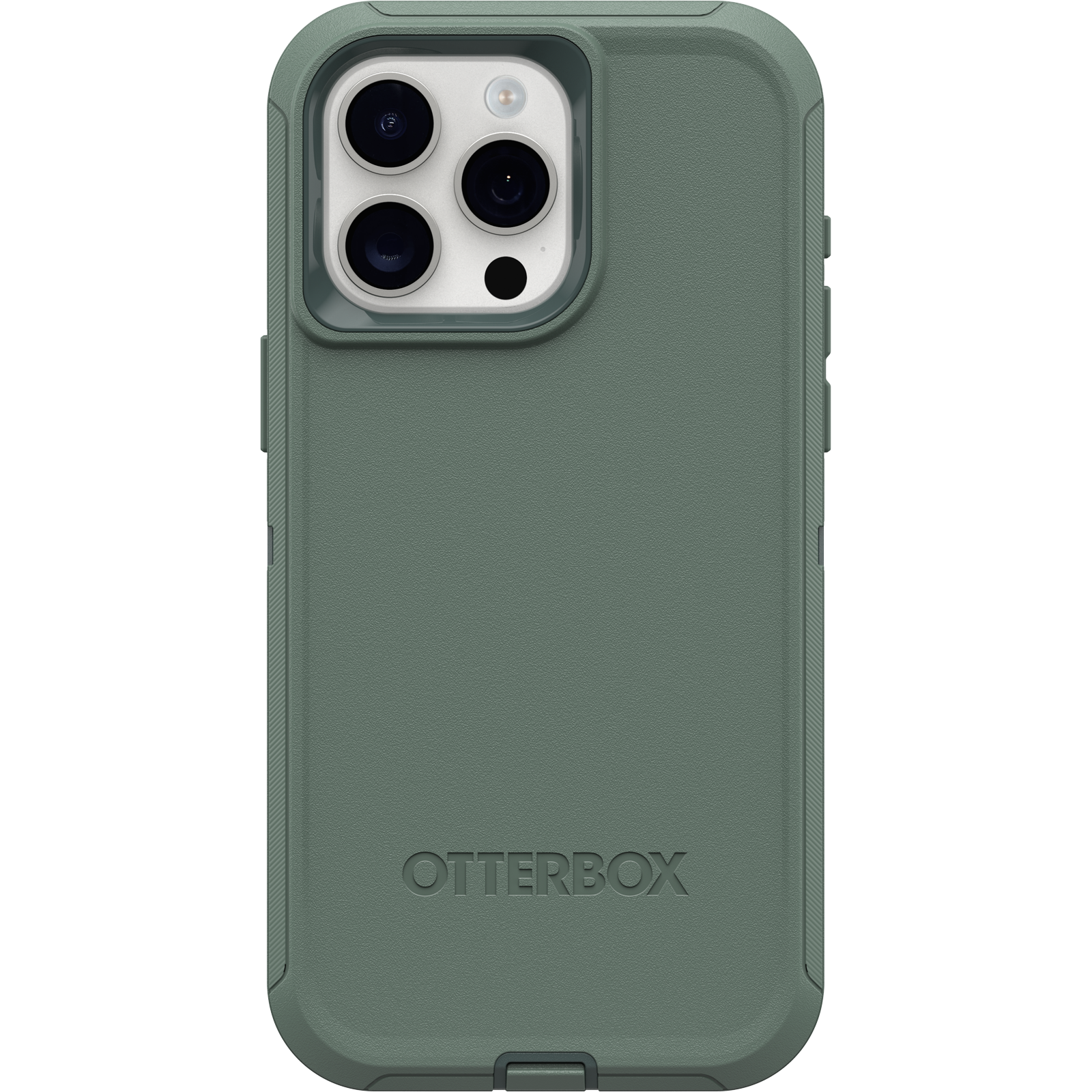 Green tough iPhone 15 Pro Max Case Defender Series