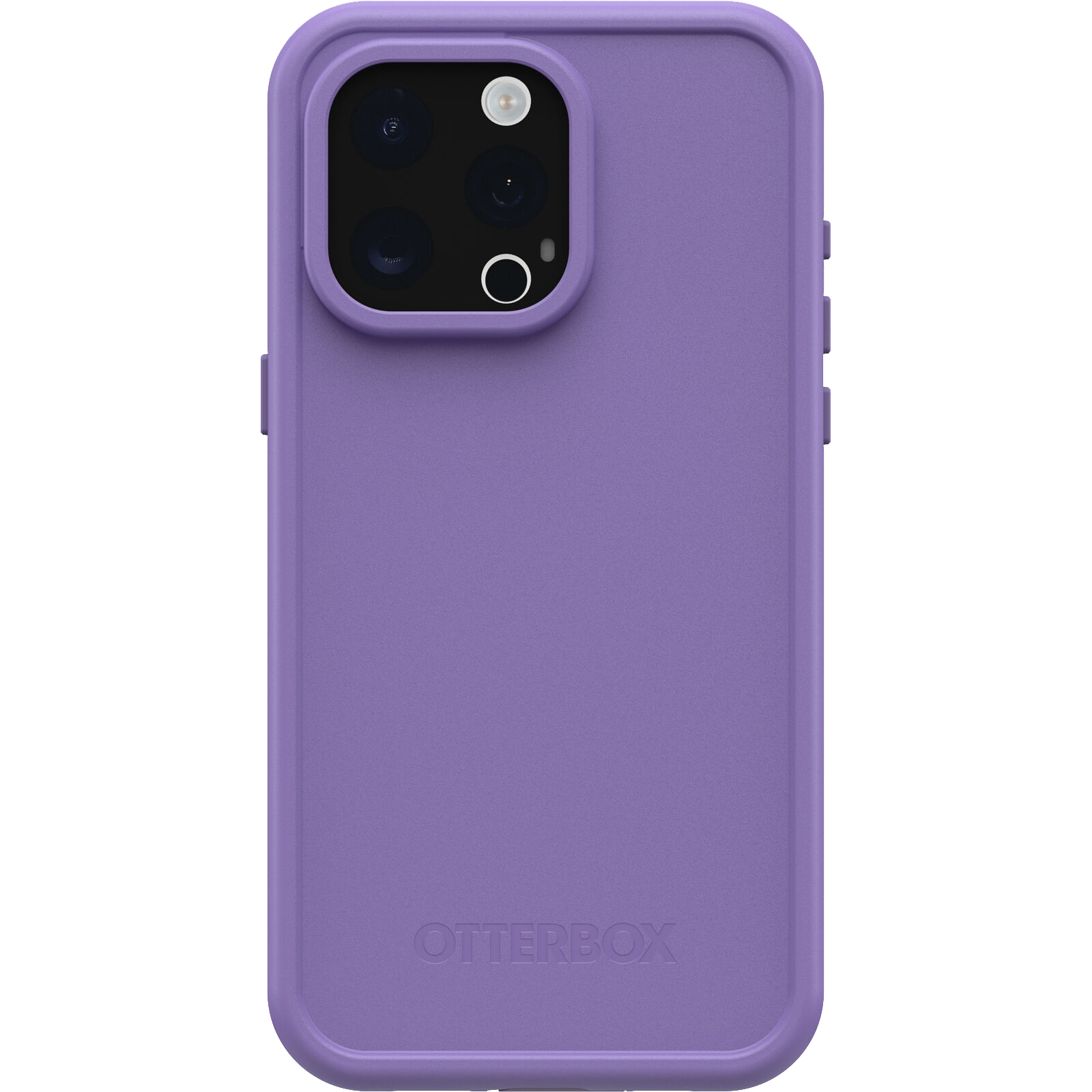 Purple Waterproof iPhone 15 Pro Max Case